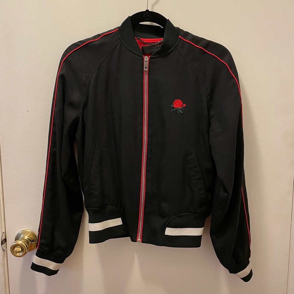 Rag & Bone/JEAN Buckley rose bomber jacket